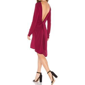 BCBGMaxAzria Burgundy Mini Dress